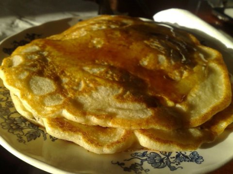 Sunday Breakfast pancakes at Pogos